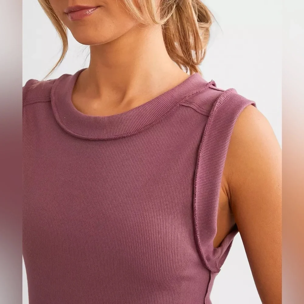 ❤️Free people Kate Ribbed Tank Top